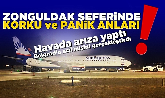 Zonguldak seferinde korku ve panik anları!