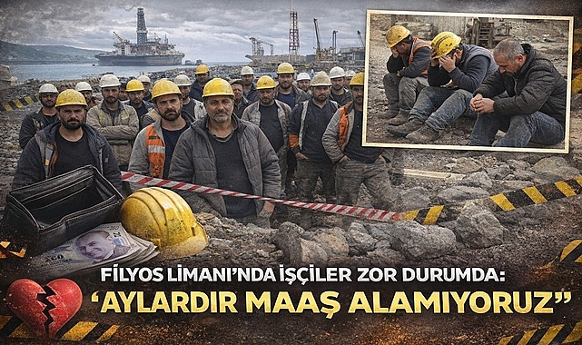 Filyos limanında maaş krizi! Aylardır maaş alamıyorlar!