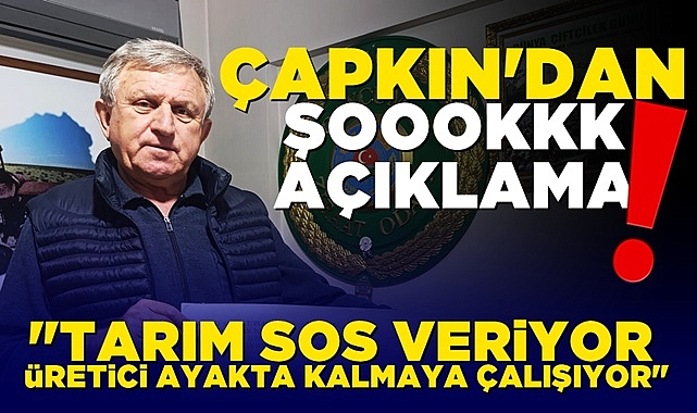 Çapkın'dan şoookk açıklama!