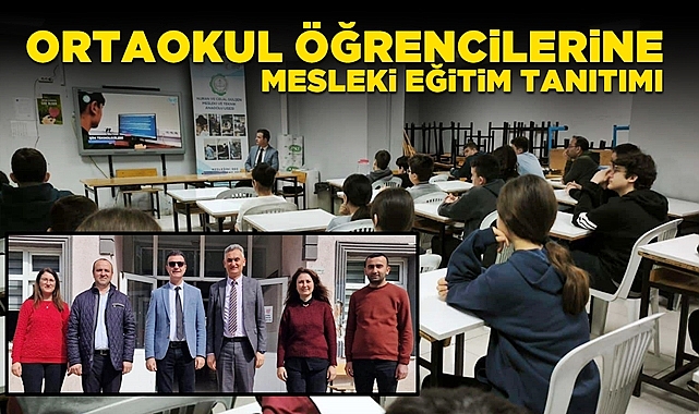 Çaycuma'da ortaokul öğrencilerine mesleki eğitim tanıtımı