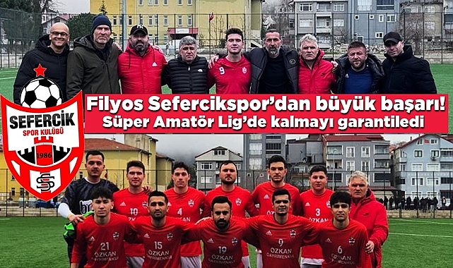 Filyos Sefercikspor’dan büyük başarı! Süper Amatör Lig’de kalmayı garantiledi