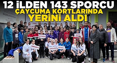 12 ilden 143 sporcu Çaycuma kortlarında yerini aldı!