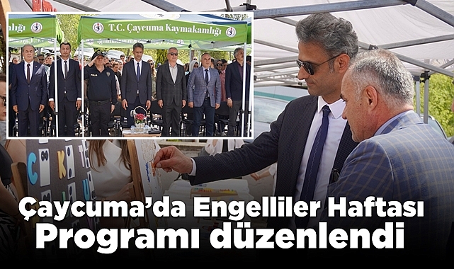 Çaycuma’da Engelliler Haftası programı düzenlendi