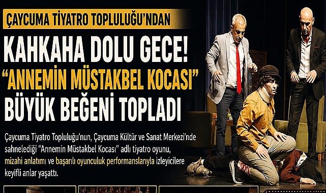 Çaycuma Tiyatro Topluluğu'ndan kahkaha dolu gece!