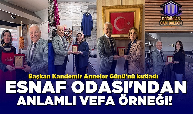 Esnaf Odası Başkanı Hayri Kandemir'den anlamlı vefa örneği!