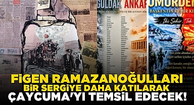 Figen Ramazanoğulları bir sergiye daha katılarak Çaycuma'yı temsil edecek!