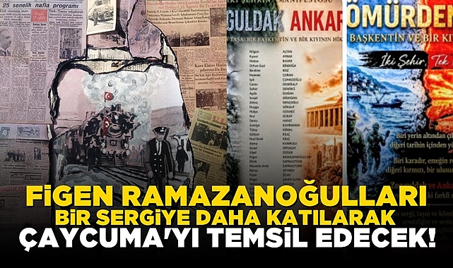 Figen Ramazanoğulları bir sergiye daha katılarak Çaycuma'yı temsil edecek!