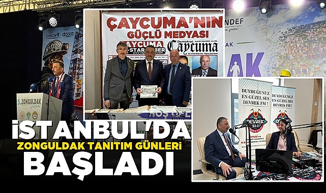 İstanbul'da Zonguldak Tanıtım Günleri başladı! Tanıtım günleri 4 gün sürecek!