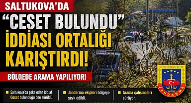 Saltukova'da 'Ceset bulundu' iddiası ortalığı karıştırdı! Bölgede arama yapılıyor!