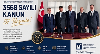 3568 Sayılı Kanun 37 Yaşında!
