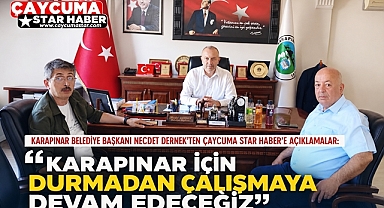 Başkan Necdet Dernek; 