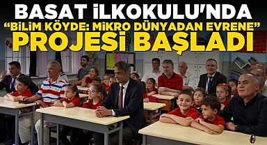 “Bilim Köyde: Mikro Dünyadan Evrene” projesi Çaycuma'da başladı