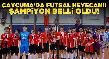 Çaycuma'da futsal heyecanı! Şampiyon belli oldu!