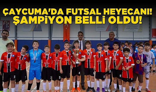 Çaycuma'da futsal heyecanı! Şampiyon belli oldu!