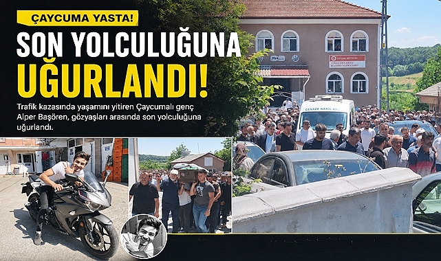 Çaycuma gözyaşlarına boğuldu: Alper Başören son yolculuğuna uğurlandı