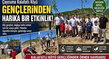 Çaycuma Kalafatlı Köyü gençlerinden harika bir etkinlik!