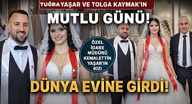 Çaycuma'nın seçkin isimleri bu düğünde buluştu! Tuğba ve Tolga'nın mutlu günü!
