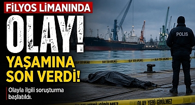 Filyos limanında olay! Yaşamına son verdi!