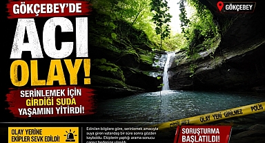 Gökçebey'de acı olay! Serinlemek için girdiği suda hayatını kaybetti!