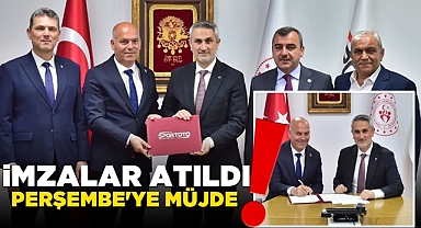 İmzalar atıldı, Perşembe'ye büyük müjde var!