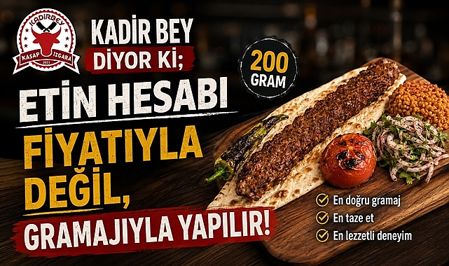 Kadir bey diyor ki;