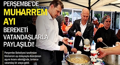 Perşembe'de 'Muharrem ayı' bereketi vatandaşlarla paylaşıldı