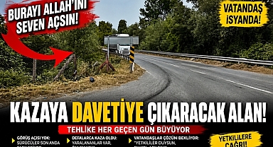 Saltukova'da tehlike saçan görüş engeli! Vatandaşlar ve sürücüler yetkililere seslendi!