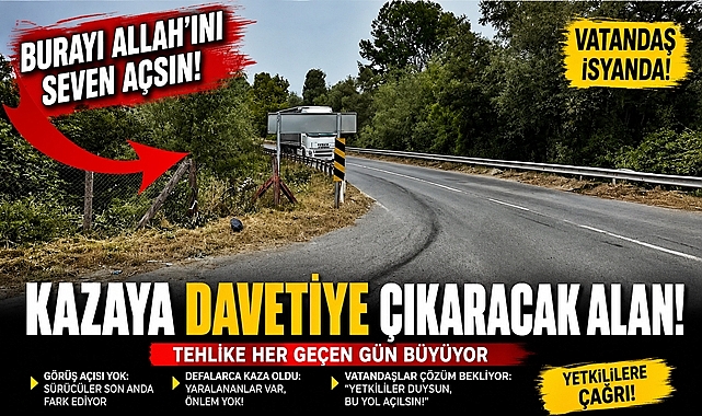 Saltukova'da tehlike saçan görüş engeli! Vatandaşlar ve sürücüler yetkililere seslendi!