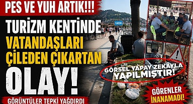 Turizm kentinde vatandaşları çileden çıkartan olay! Pes ve yuh artık!