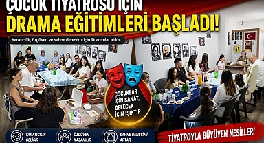 Çaycuma'da çocuk tiyatrosu için drama eğitimleri başladı