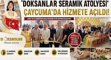 Çaycuma'da sanata yeni soluk: Doksanlar Seramik Atölyesi kapılarını açtı!