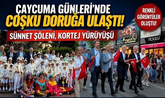 Çaycuma Günleri'nde coşku doruğa ulaştı: Sünnet şöleni, kortej yürüyüşü