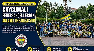 Çaycumalı Fenerbahçelilerden Dünya Fenerbahçeliler Günü'ne özel organizasyon