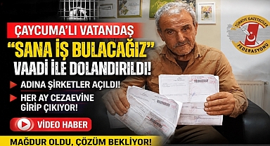 Çaycumalı vatandaş 