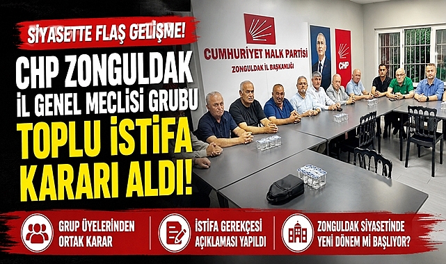CHP İl Genel Meclis Gurubu istifa kararı aldı! Yeni Parti'ye katılıyorlar!