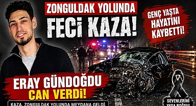 Devrek'te trafik kazası facia getirdi! 22 yaşındaki Eray Gündoğdu hayatını kaybetti