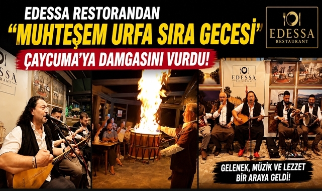 Edessa Restoran'da unutulmaz Urfa Sıra Gecesi: Müzik ve eğlence dolu anlar yaşandı!