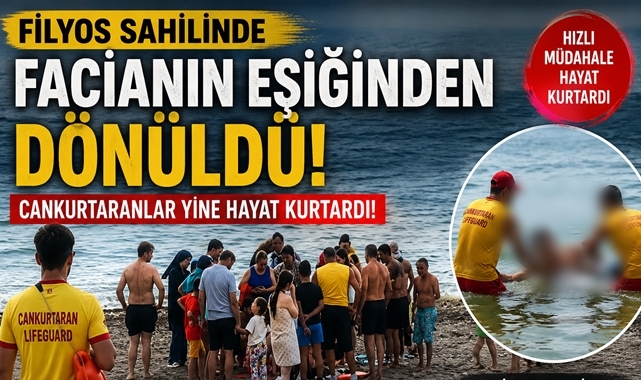 Filyos Sahilinde facianın eşiğinden dönüldü! Cankurtaranlar yine hayat kurtardı!