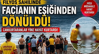 Filyos Sahilinde facianın eşiğinden dönüldü! Cankurtaranlar yine hayat kurtardı!