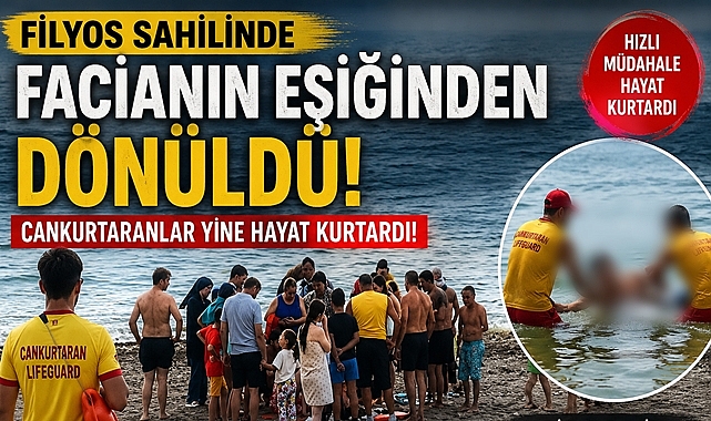 Filyos Sahilinde facianın eşiğinden dönüldü! Cankurtaranlar yine hayat kurtardı!