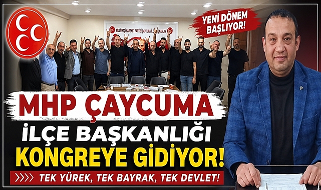 MHP Çaycuma'da kongreye gidiyor! Hazırlıklar başladı!