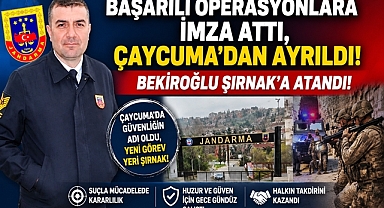 Sevilen Jandarma Komutanı Mehmet Şerif Bekiroğlu'na duygusal veda!