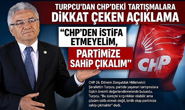 Turpcu'dan dikkat çeken açıklama: